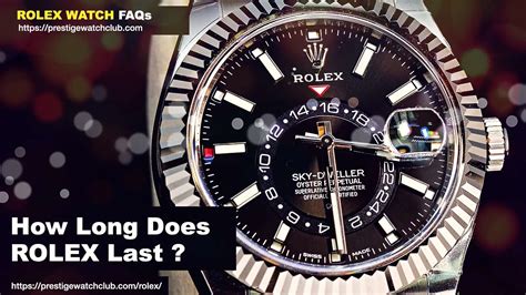 how long should a rolex watch last|how long to wear a Rolex.